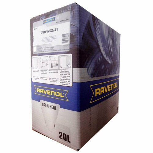 RAVENOL 4014835785625 Масло трансмиссионное CVT RAVENOL Синтетическое 20л.