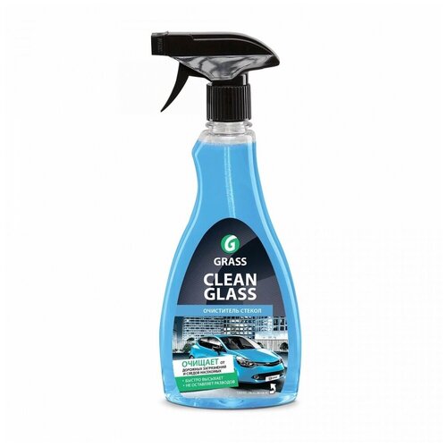 Очиститель для автостёкол Grass Clean glass 130105, 0.5 л