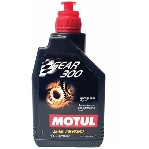 Трансмиссионое масло MOTUL Gear 300 75W90, 1л MOTUL-GEAR 300-75W90
