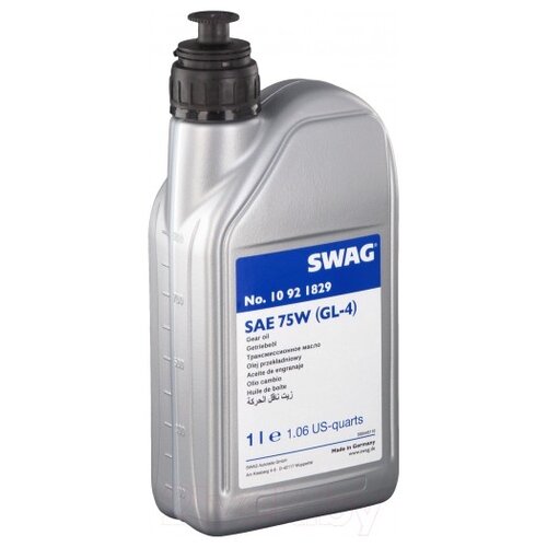 SWAG 10921829 Автотрансмиссионное масло SAE 75W 1л