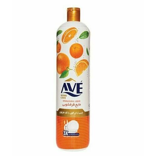 AVE Жидкость для мытья посуды Апельсин, 900 мл