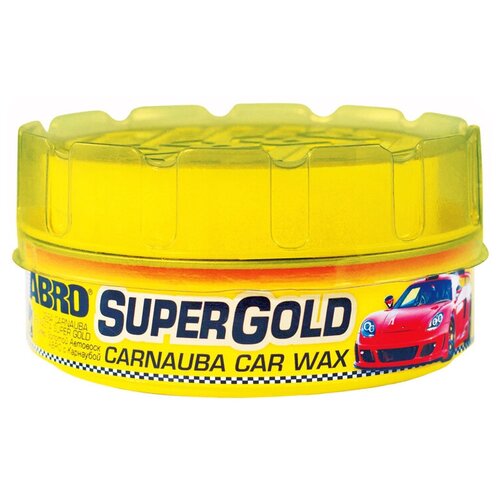 Автовоск Abro Supergold Carnauba Car Wax тефлоновый 230 мл