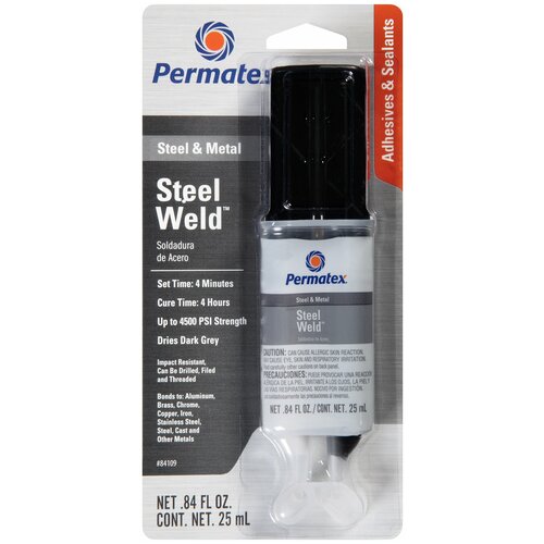 Клей холодная сварка PERMATEX Steel Weld 84109, 3 мл