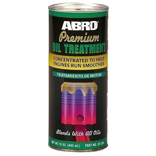 Присадка Abro Premium Oil Treatment в моторное масло 443 мл