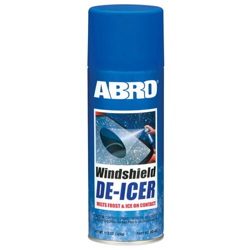 Размораживатель для удаления снега и льда ABRO, 400мл (WD-400)