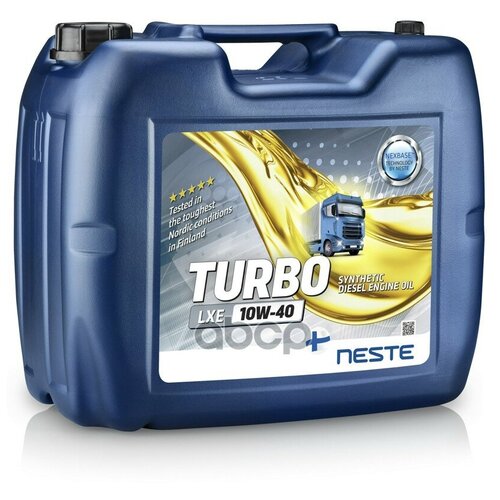 NESTE Масло Моторное Turbo 124620 Lxe 10w-40 20л
