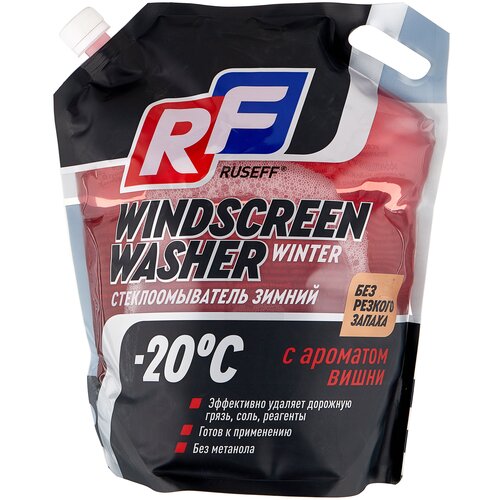 Жидкость для стеклоомывателя RUSEFF Windscreen washer winter, -20°C, 3.5 л