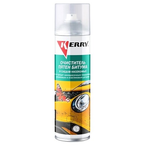 Очиститель кузова KERRY от пятен битума и следов насекомых, 0.34 л