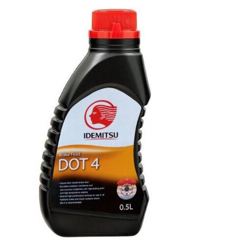 Тормозная жидкость IDEMITSU DOT-4 (0.5л.) 0.5 л