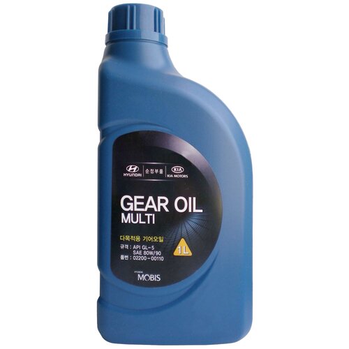 Трансмиссионное масло Hyundai Gear Oil Multi SAE 80W-90 GL-5 1л