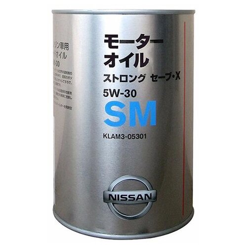 Полусинтетическое моторное масло Nissan SM Strong Save X 5W-30, 1 л