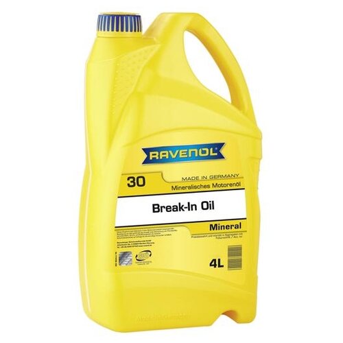 RAVENOL 1114105-004-01-999 Обкаточное масло RAVENOL Break-In Oil SAE 30 (4л) 1шт