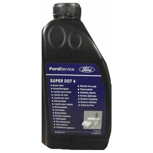 Тормозная жидкость Ford Super Dot 4 (1776311) 1 л