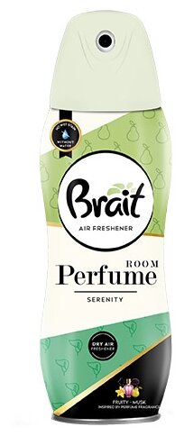 Освежитель воздуха BRAIT Serenity Perfume (300 мл), сухой, аромат цветочно-фруктовый