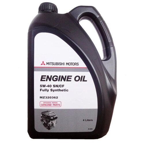 Моторное масло Mitsubishi Engine Oil Fully Synthetic SN/CF SAE 5W-40 1л
