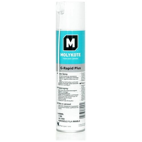 Паста Molykote G-Rapid Plus Spray, 400 мл 4126715 .
