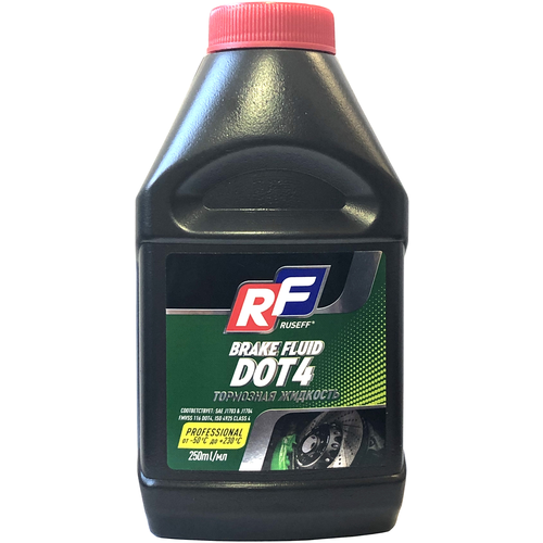 Тормозная жидкость RUSEFF Brake Fluid DOT-4 0.25 л
