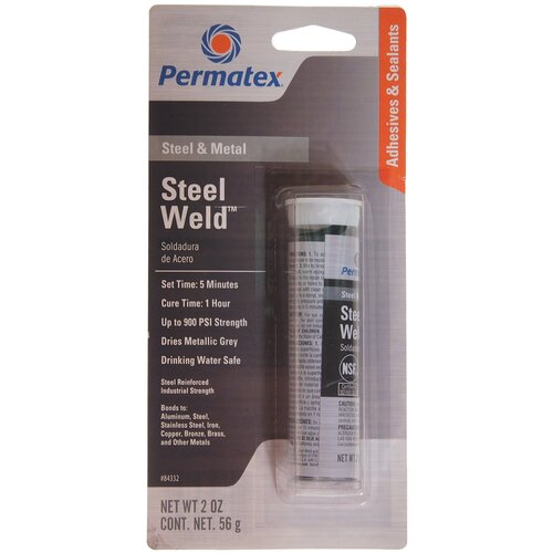 Эпоксидная сварка 4мин. для сплавов железа 56гр (замена PR-84309) PERMATEX
