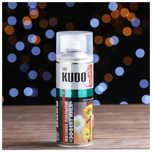 Декоративное покрытие для стекла KUDO "Эффект инея" 0,52л
