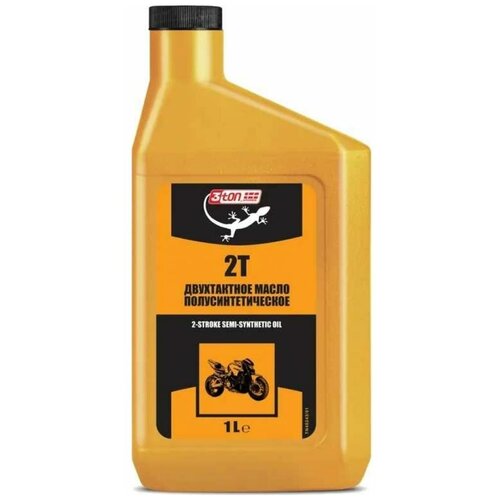 Масло полусинтетическое для двухтактных двигателей 3ton, 1 л ТМ-102