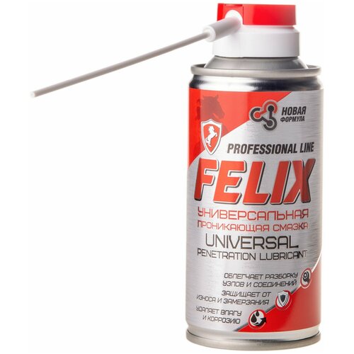 Универсальная проникающая смазка Felix (жидкий ключ), 210 мл .