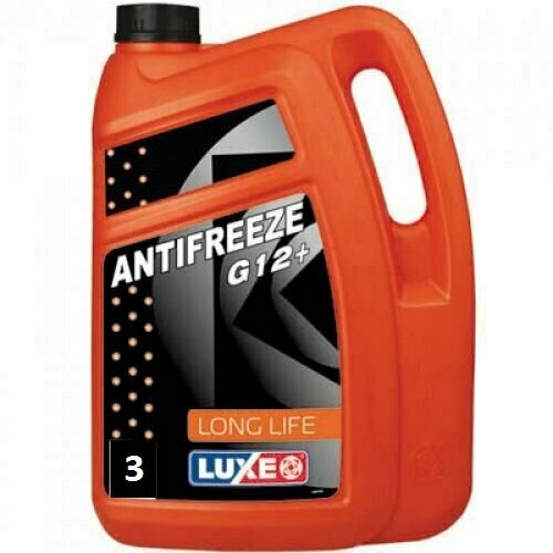 Антифриз Luxe Long Life G12+ красный 3 кг