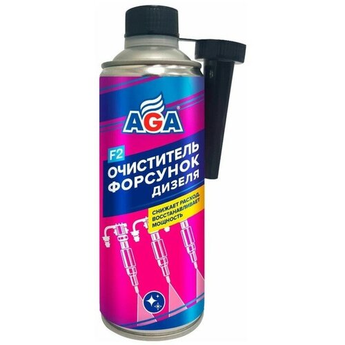 Очиститель форсунок дизельных двс AGA F2, 335 мл 9457485 .