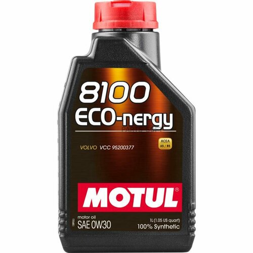 MOTUL 102793 масло моторное синтетическое 1 Л - 8100 ECO-NERGY 0W30