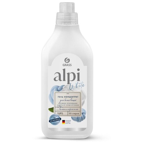 Гель для стирки ALPI white gel конц для белых вещей 1,8л