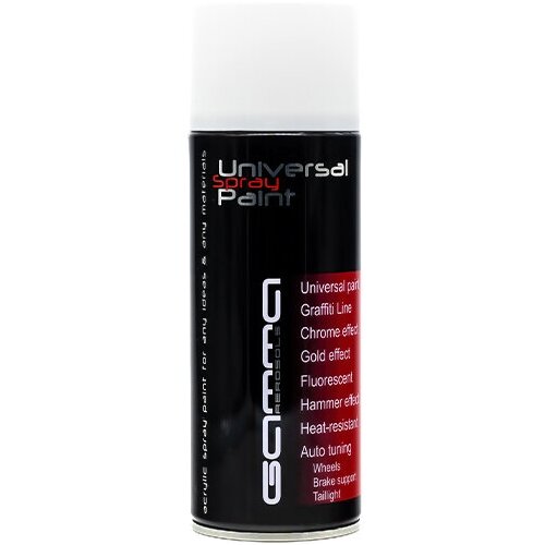 RAL 1013 Жемчужно-белый акриловая аэрозольный баллончик Gamma Paint №234