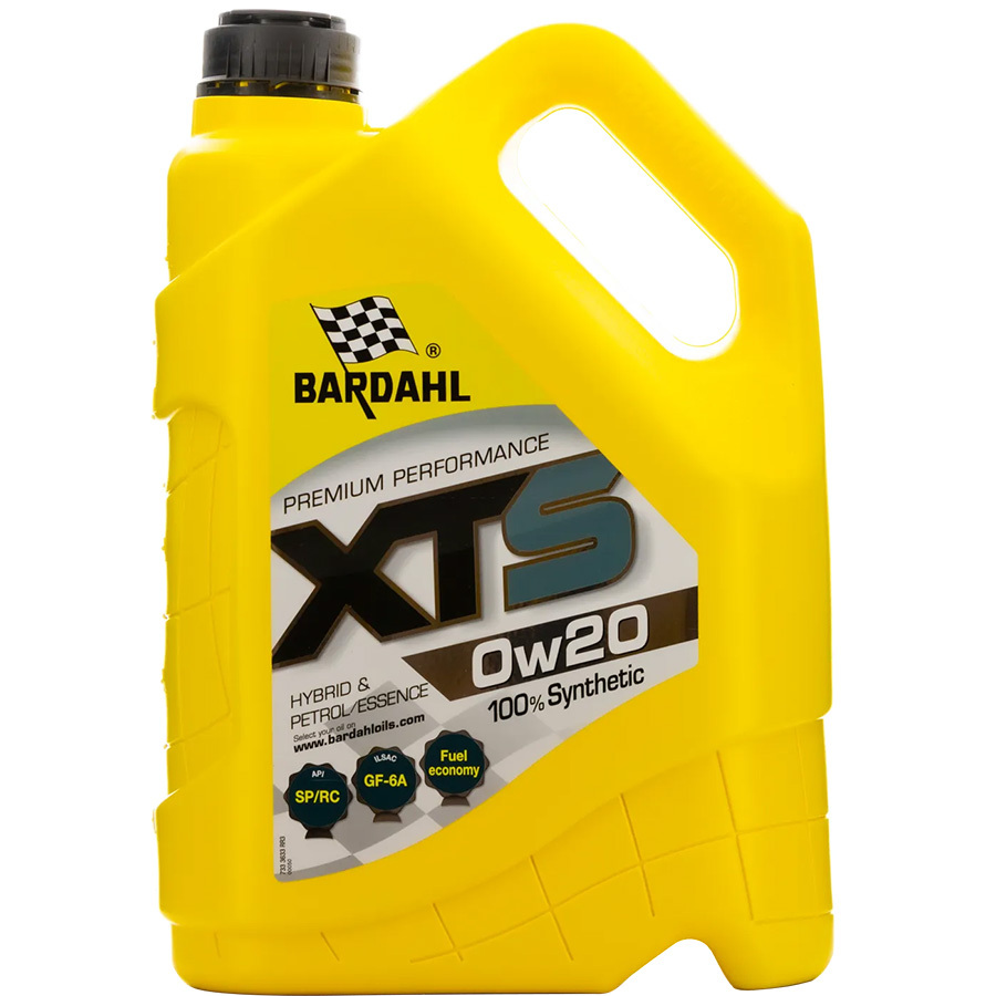 Моторное масло BARDAHL XTC SN 0W-20, 5 л