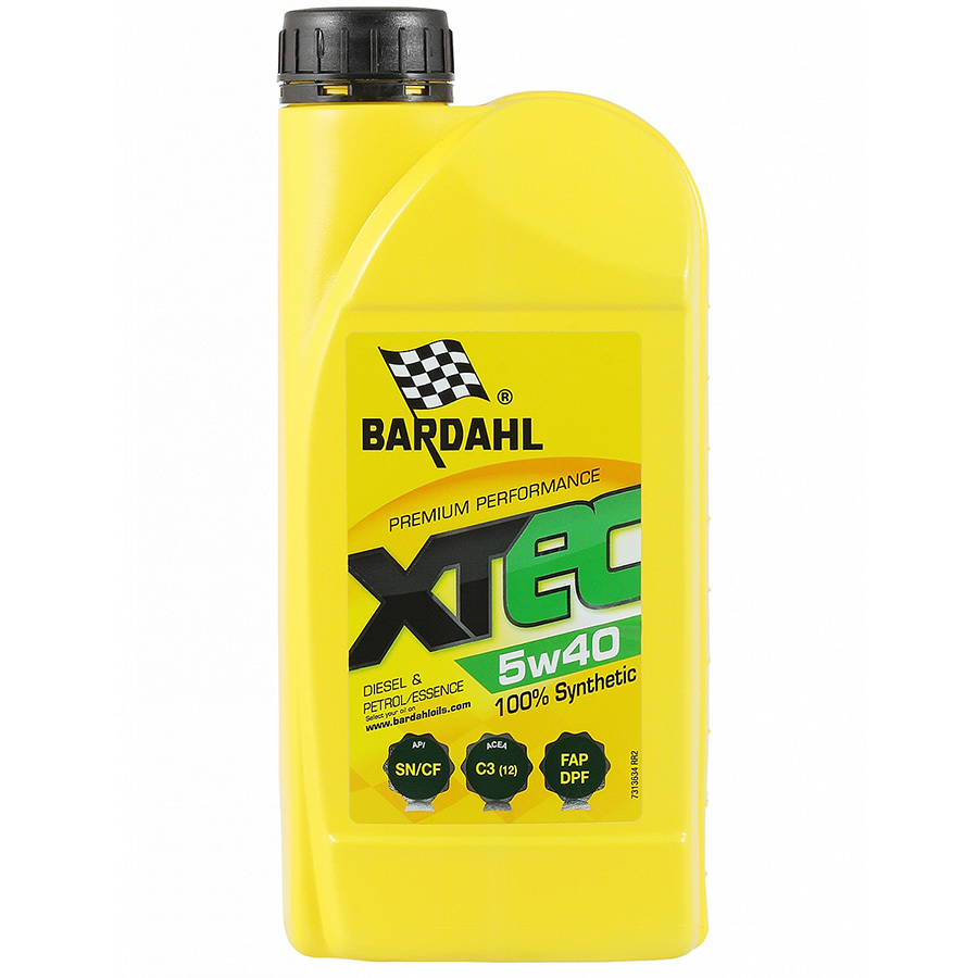 Моторное масло BARDAHL XTEC 5W-40, 1 л