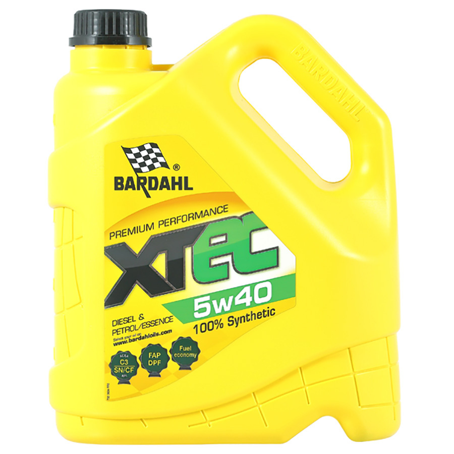 Моторное масло BARDAHL XTEC 5W-40, 4 л