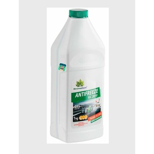 GREENCOOL GС2010 1KG_антифриз !791951 зеленый готовый -40 C