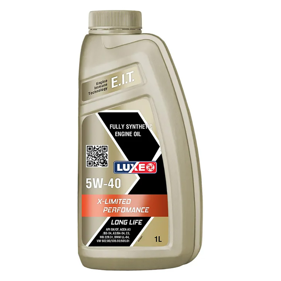 Моторное масло LUXE X-LIMITED PERFORMANCE LL 5W-40, 1 л