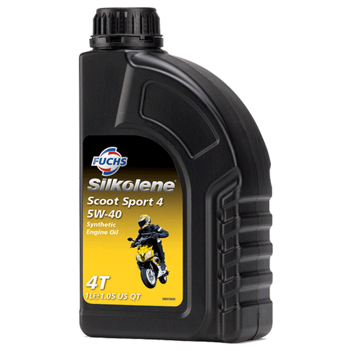 Синтетическое моторное масло FUCHS Silkolene Scoot Sport 4 5W-40, 1 л