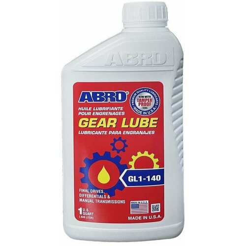 Масло трансмиссионное для механических коробок передач GL-1 SAE 140 ABRO