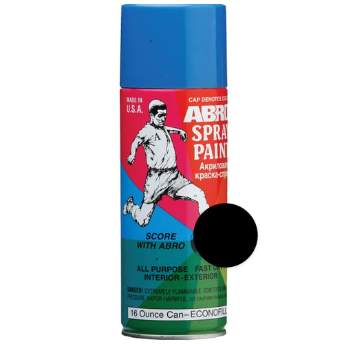 Эмаль Abro черная высокотемпературная ABRO (227 г) SPH-202