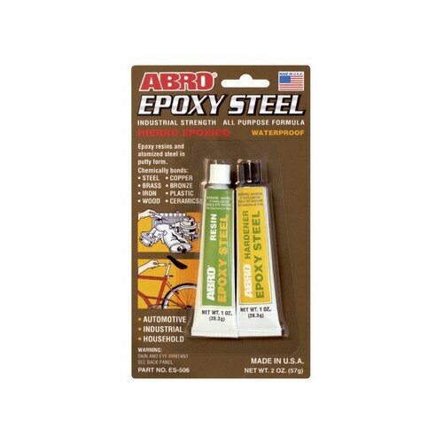 ABRO Клей эпоксидный высокопрочный 60 мин (57 г) "ABRO"