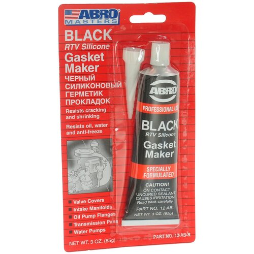 Высокотемпературный герметик прокладок ABRO черный 85 г