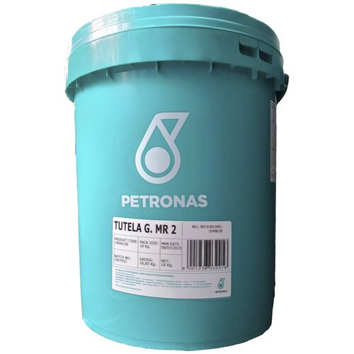 76005PR1EU/1874А190 Пластичная смазка PETRONAS TUTELA MRM 2 литиевая и молибденовая минеральная . 18 кг