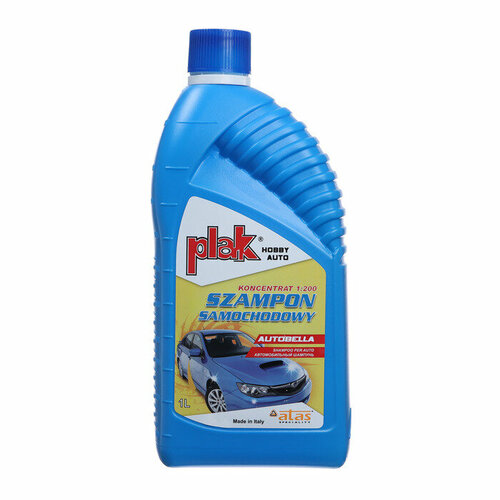 Автошампунь для ручной мойки Plak Autobella, 1 л Plak - 1