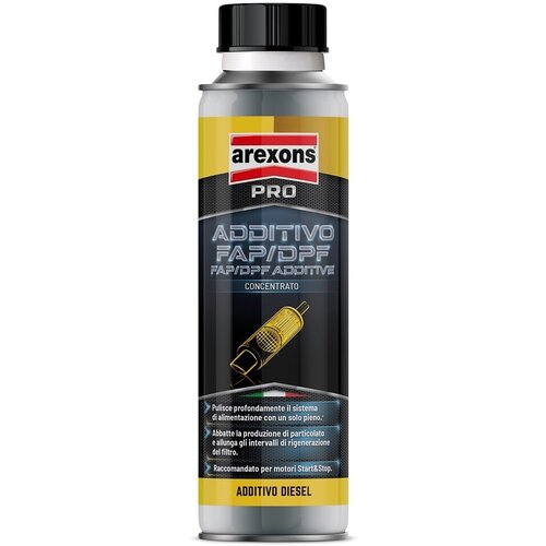 9842 AREXONS ADDITIVO FAP/DP Очиститель топливной системы с сажевым фильтром дизеля 325 мл