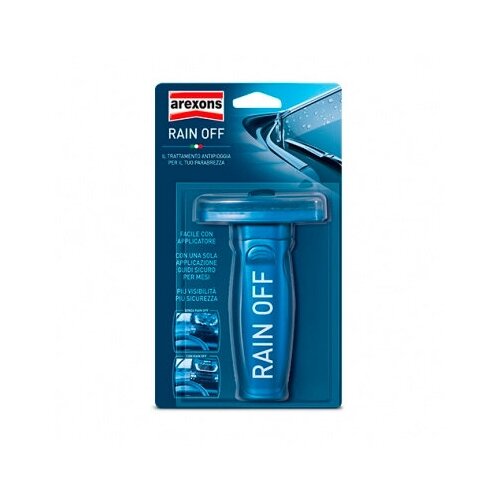35030 AREXONS Rain Off. Антидождь - набор для обработки стекол. 100 мл.