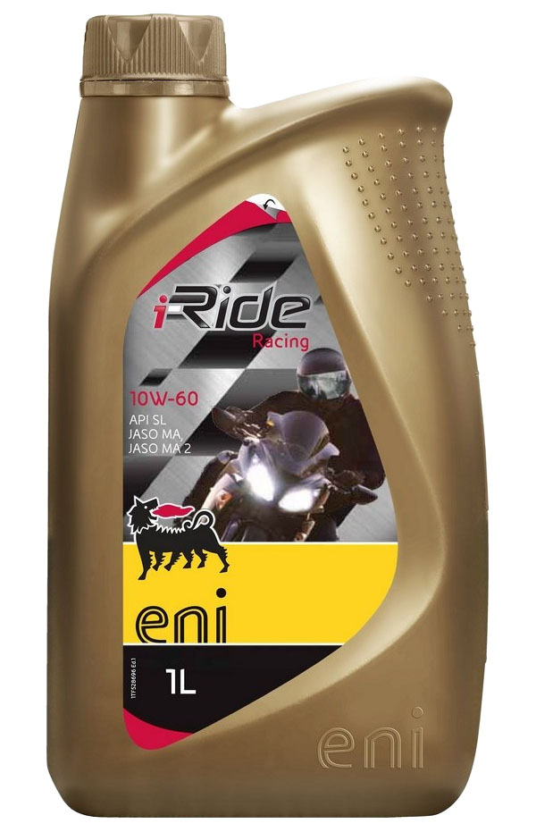 Моторное масло Eni синтетическое I-Ride Racing 10W60 1л