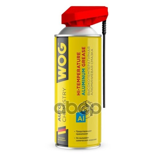WGC0321 WOG Смазка высокотемпературная алюминиевая WOG, 520 мл