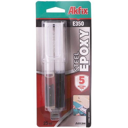 Эпоксидный клей для металла Akfix Е350 Холодная сварка 57 гр пластилин EA105