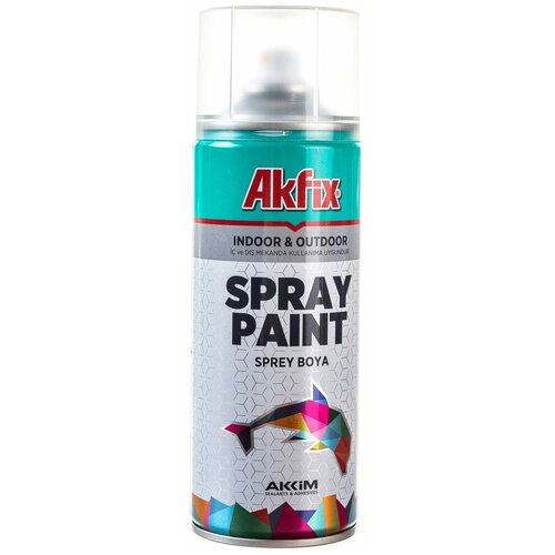 Аэрозольная акриловая краска Akfix RAL 3020 красная 400 мл 423024