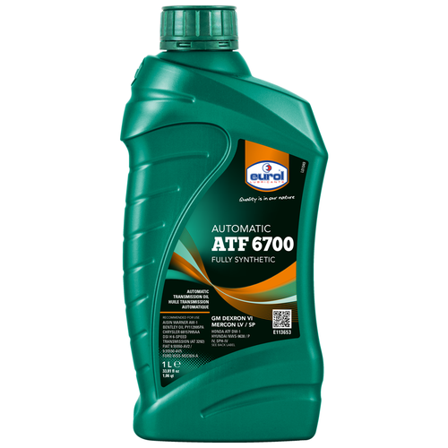 Масло трансмиссионное Eurol ATF 6700, 1 л
