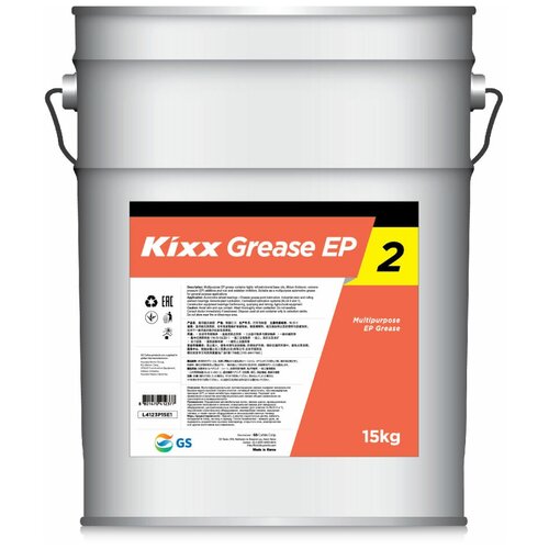 Kixx Gs Grease Ep 2 (Golden Pearl Ep 2) 15кг. Мультифункциональная Литиевая Смазка KIXX арт. L4123P15E1